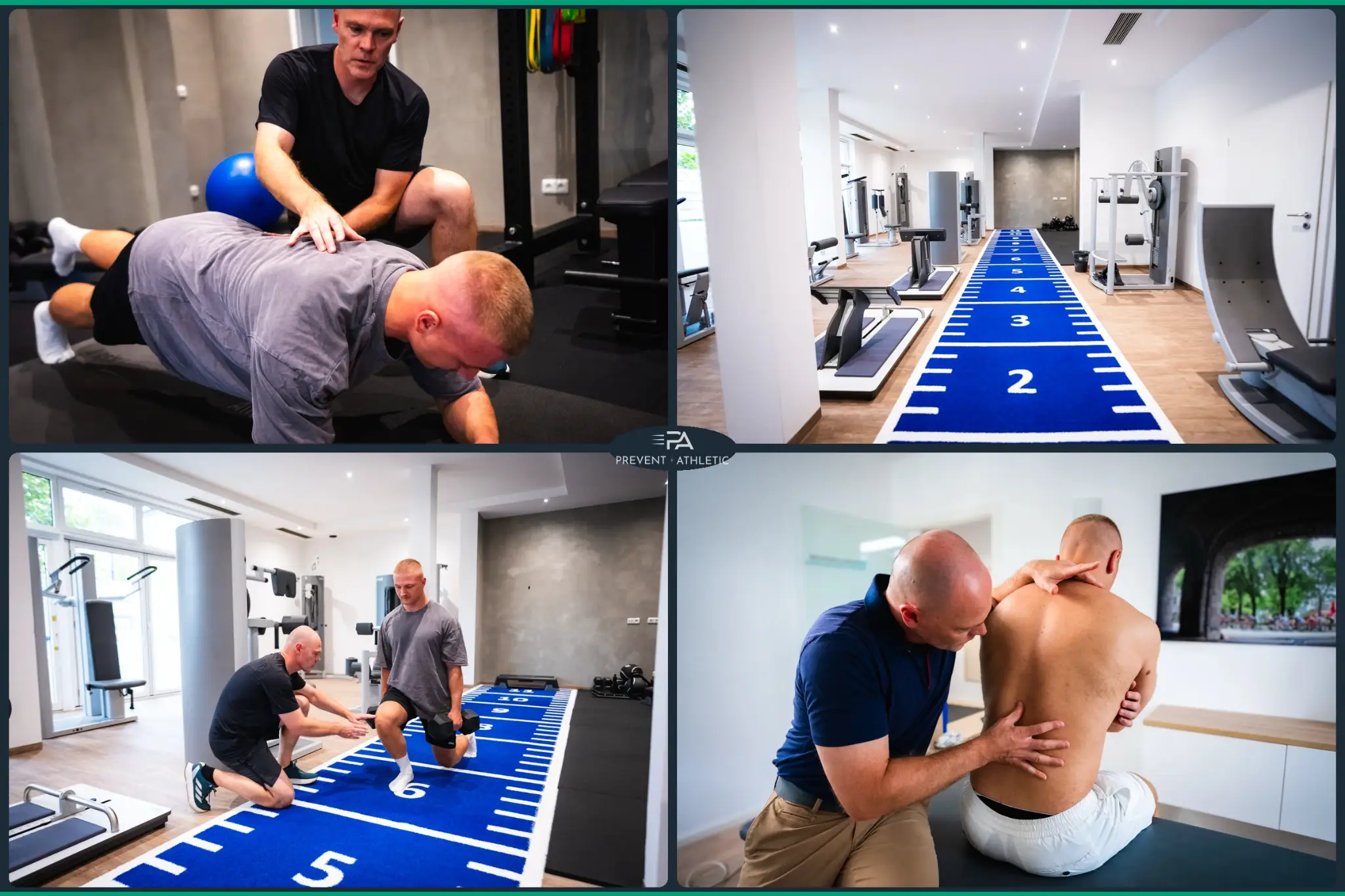 Therapie- und Trainingsimpressionen bei Prevent Plus Athletic